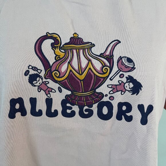 Allegory Sz S Threads of Tales Lmtd Ed Be Careful What You Wish For Graphic Tee - Picture 5 of 9